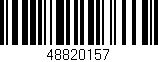 Código de barras (EAN, GTIN, SKU, ISBN): '48820157'