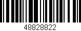 Código de barras (EAN, GTIN, SKU, ISBN): '48828822'
