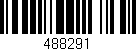 Código de barras (EAN, GTIN, SKU, ISBN): '488291'