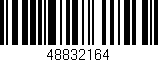 Código de barras (EAN, GTIN, SKU, ISBN): '48832164'
