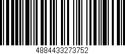 Código de barras (EAN, GTIN, SKU, ISBN): '4884433273752'