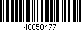 Código de barras (EAN, GTIN, SKU, ISBN): '48850477'