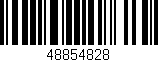 Código de barras (EAN, GTIN, SKU, ISBN): '48854828'