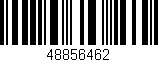 Código de barras (EAN, GTIN, SKU, ISBN): '48856462'