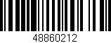 Código de barras (EAN, GTIN, SKU, ISBN): '48860212'