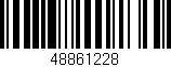Código de barras (EAN, GTIN, SKU, ISBN): '48861228'