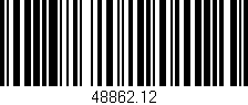Código de barras (EAN, GTIN, SKU, ISBN): '48862.12'