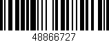Código de barras (EAN, GTIN, SKU, ISBN): '48866727'