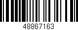 Código de barras (EAN, GTIN, SKU, ISBN): '48867163'