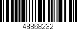 Código de barras (EAN, GTIN, SKU, ISBN): '48868232'
