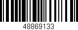 Código de barras (EAN, GTIN, SKU, ISBN): '48869133'