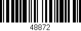 Código de barras (EAN, GTIN, SKU, ISBN): '48872'