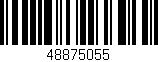 Código de barras (EAN, GTIN, SKU, ISBN): '48875055'