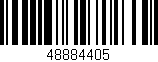 Código de barras (EAN, GTIN, SKU, ISBN): '48884405'
