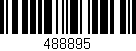 Código de barras (EAN, GTIN, SKU, ISBN): '488895'