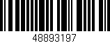 Código de barras (EAN, GTIN, SKU, ISBN): '48893197'
