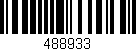 Código de barras (EAN, GTIN, SKU, ISBN): '488933'