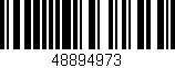 Código de barras (EAN, GTIN, SKU, ISBN): '48894973'