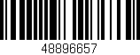 Código de barras (EAN, GTIN, SKU, ISBN): '48896657'