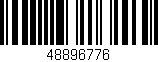 Código de barras (EAN, GTIN, SKU, ISBN): '48896776'