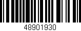 Código de barras (EAN, GTIN, SKU, ISBN): '48901930'