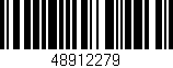Código de barras (EAN, GTIN, SKU, ISBN): '48912279'