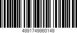 Código de barras (EAN, GTIN, SKU, ISBN): '4891749860149'