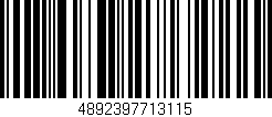 Código de barras (EAN, GTIN, SKU, ISBN): '4892397713115'