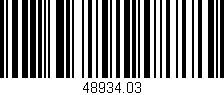 Código de barras (EAN, GTIN, SKU, ISBN): '48934.03'