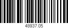Código de barras (EAN, GTIN, SKU, ISBN): '48937.05'