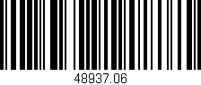 Código de barras (EAN, GTIN, SKU, ISBN): '48937.06'
