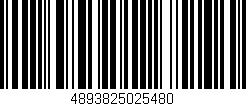 Código de barras (EAN, GTIN, SKU, ISBN): '4893825025480'