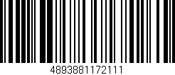 Código de barras (EAN, GTIN, SKU, ISBN): '4893881172111'