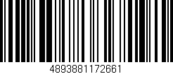Código de barras (EAN, GTIN, SKU, ISBN): '4893881172661'