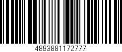 Código de barras (EAN, GTIN, SKU, ISBN): '4893881172777'