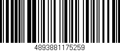 Código de barras (EAN, GTIN, SKU, ISBN): '4893881175259'
