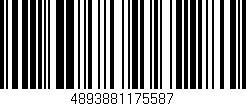 Código de barras (EAN, GTIN, SKU, ISBN): '4893881175587'
