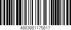 Código de barras (EAN, GTIN, SKU, ISBN): '4893881175617'