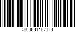Código de barras (EAN, GTIN, SKU, ISBN): '4893881187078'