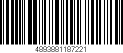 Código de barras (EAN, GTIN, SKU, ISBN): '4893881187221'