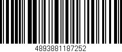 Código de barras (EAN, GTIN, SKU, ISBN): '4893881187252'