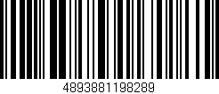 Código de barras (EAN, GTIN, SKU, ISBN): '4893881198289'