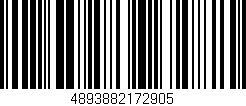 Código de barras (EAN, GTIN, SKU, ISBN): '4893882172905'