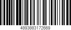 Código de barras (EAN, GTIN, SKU, ISBN): '4893883172669'