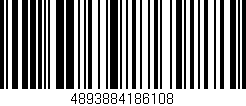 Código de barras (EAN, GTIN, SKU, ISBN): '4893884186108'