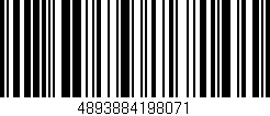Código de barras (EAN, GTIN, SKU, ISBN): '4893884198071'