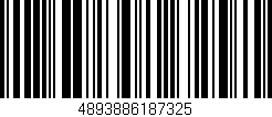 Código de barras (EAN, GTIN, SKU, ISBN): '4893886187325'