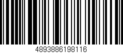 Código de barras (EAN, GTIN, SKU, ISBN): '4893886198116'