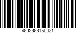 Código de barras (EAN, GTIN, SKU, ISBN): '4893888150921'