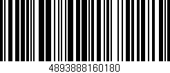 Código de barras (EAN, GTIN, SKU, ISBN): '4893888160180'